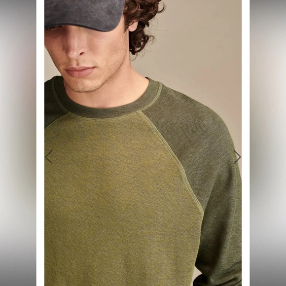 NWT Lucky Brand Double Knit Raglan - Picture 5 of 7